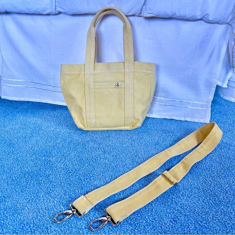 Butter Yellow Canvas Bag